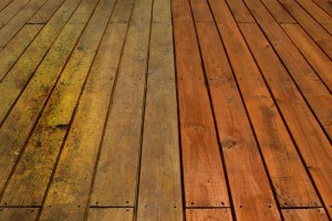 refinished deck